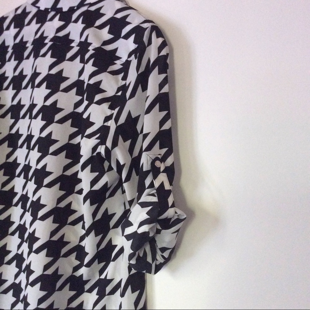 Vintage Calvin Klein Houndstooth Top - Picture 13 of 15